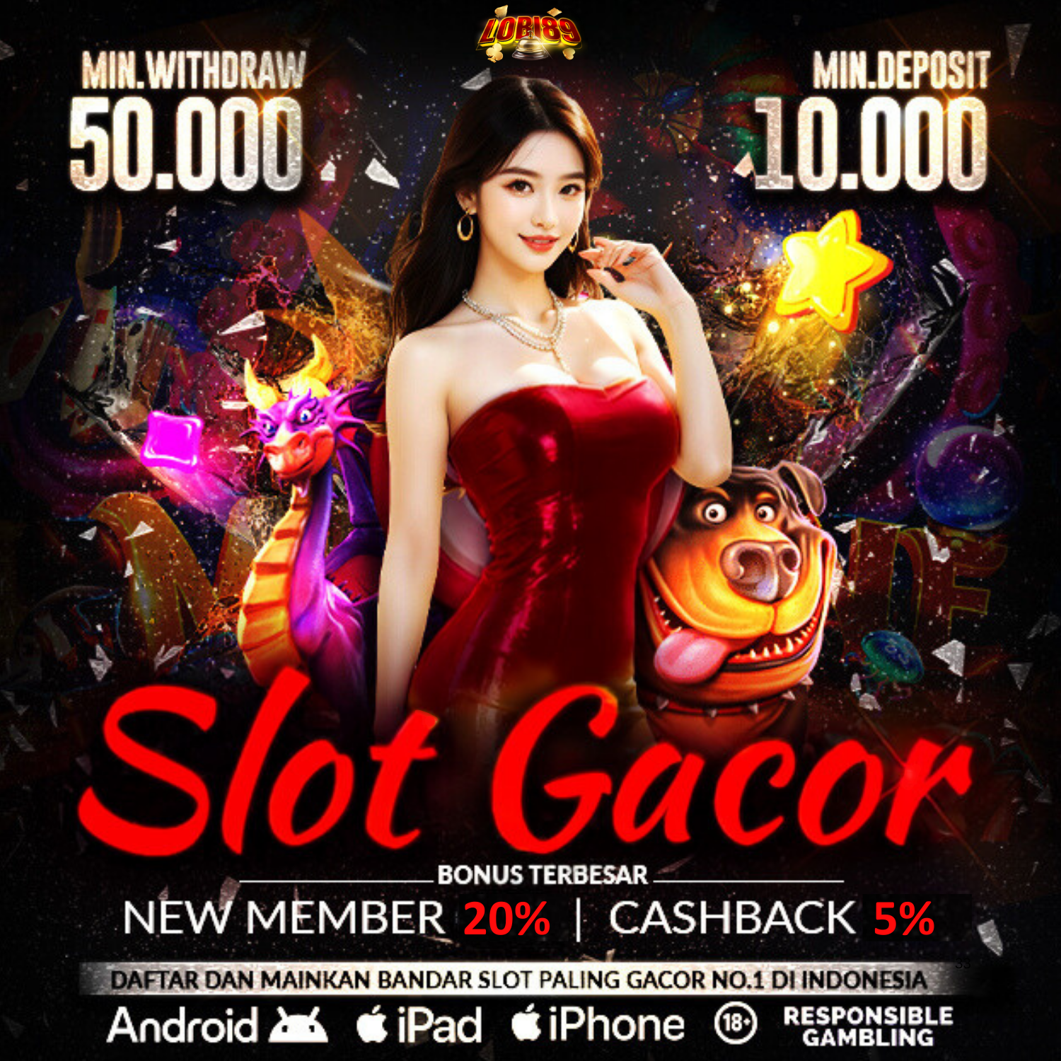 LOBI89 : Situs Slot Gacor & Daftar Situs Judi Slot Online Terpercaya